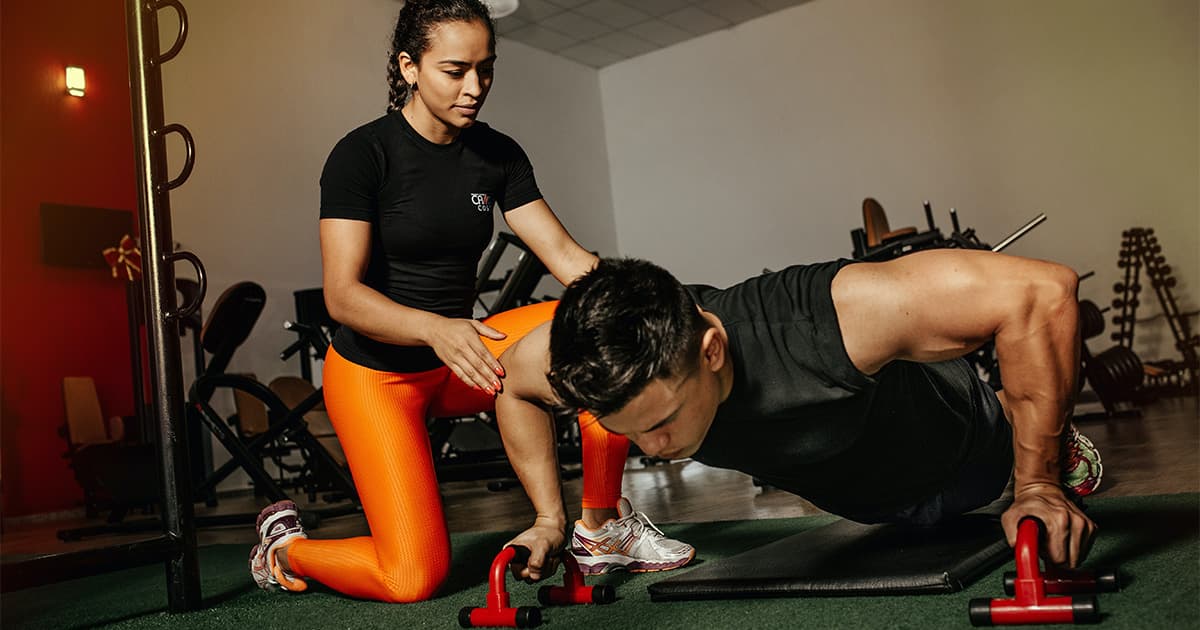 Scena sa personalnog treninga